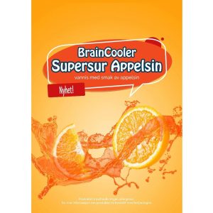 BrainCooler slushessens - Supersur Appelsin