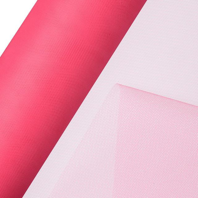 Tyll på rull 30 cm, rosa - 25 meter