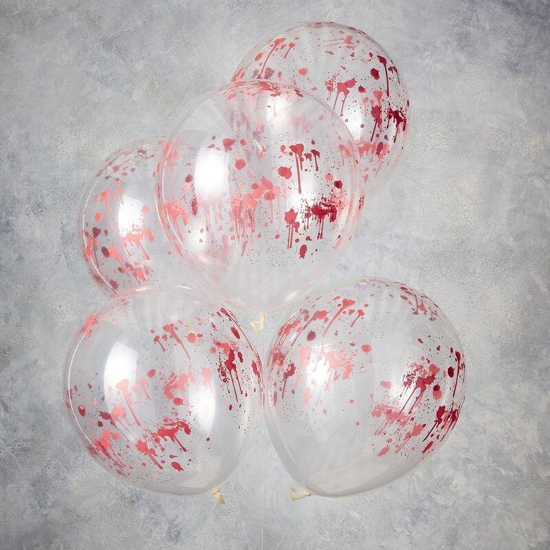 Ballonger, blodsprut - 5 stk