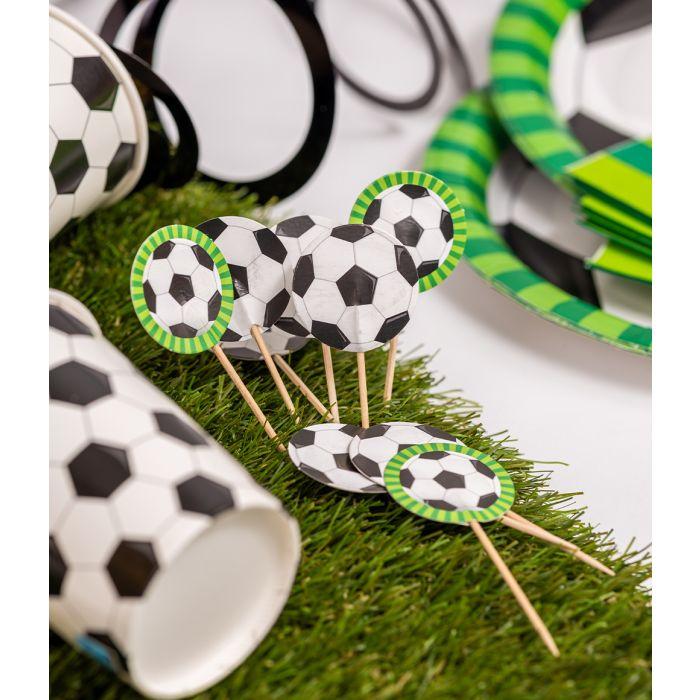Cupcakepynt, Fotball - 16 stk
