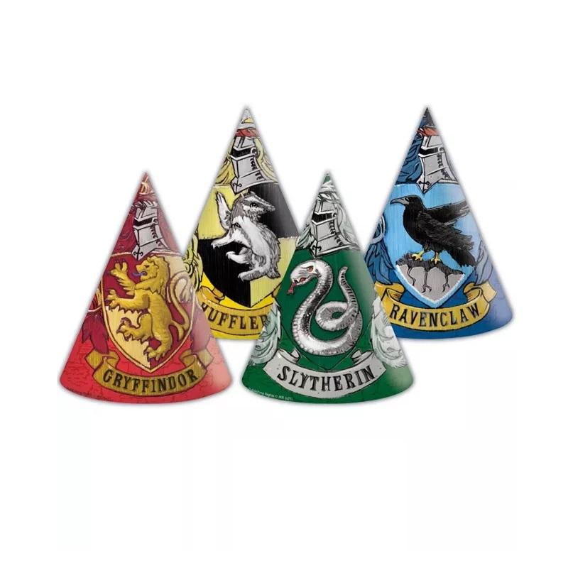 Partyhatter, Harry Potter  - 6 stk