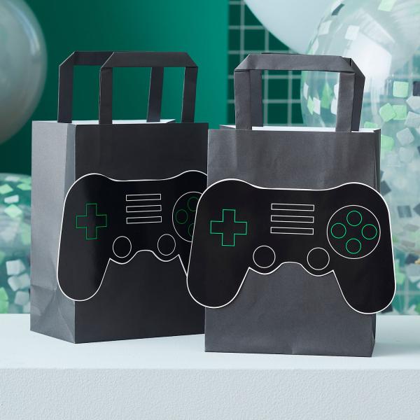 Godteposer, håndkontroller gaming - 5 stk