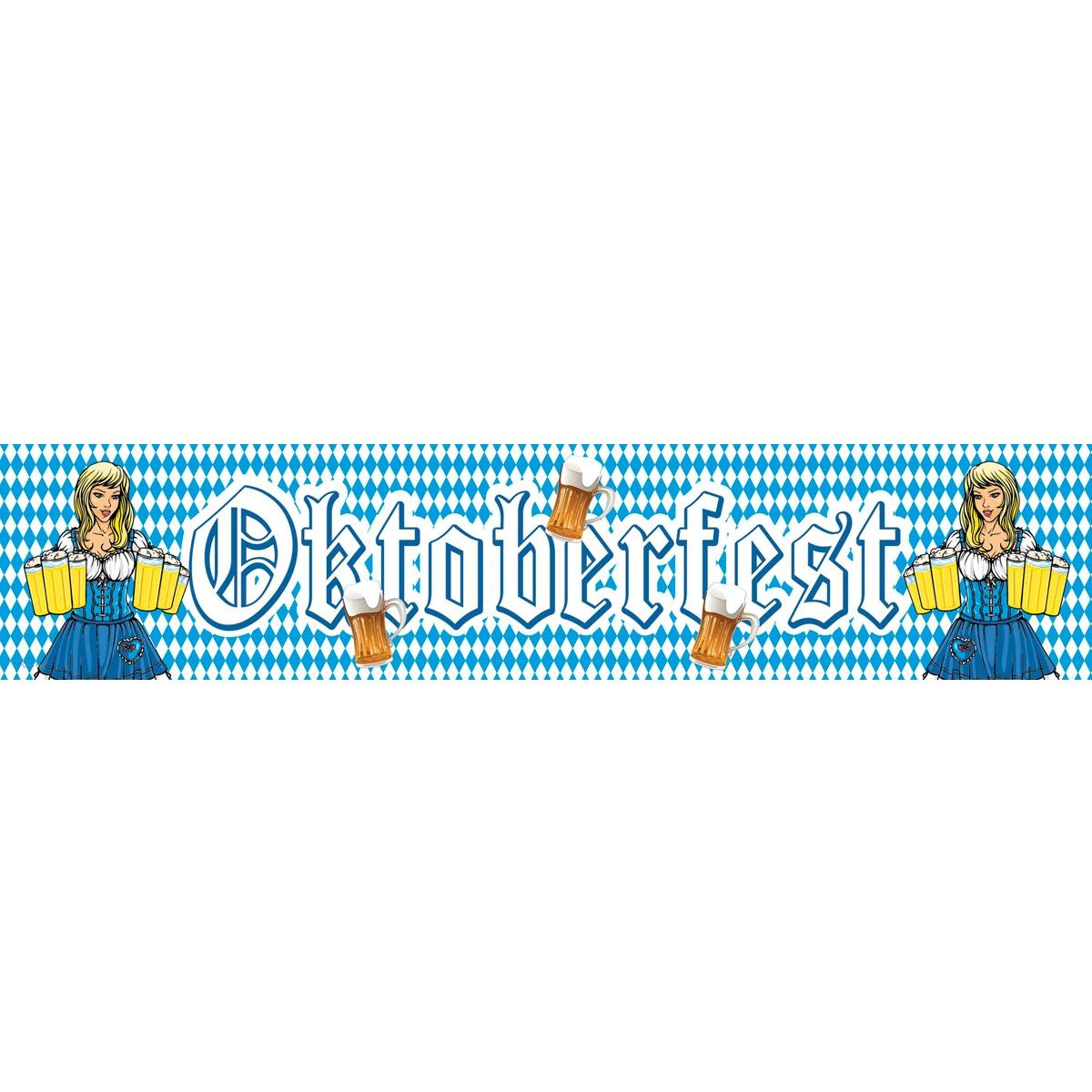 Foliebanner oktoberfest - 260 cm