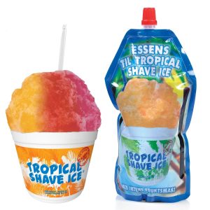 Shave Ice sirup - Blå Bringebær