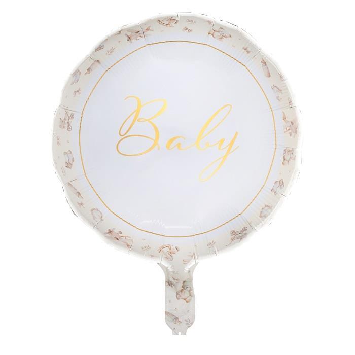 Folieballong Teddy, Baby - 45cm