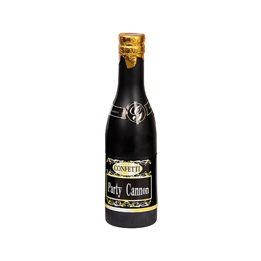 Konfettikanon champagneflaske stor