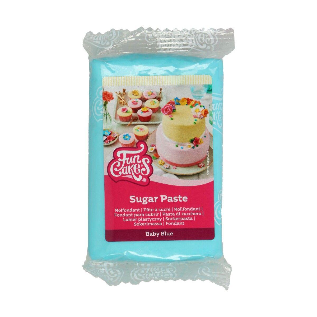 Fondant, 250g - Lys blå