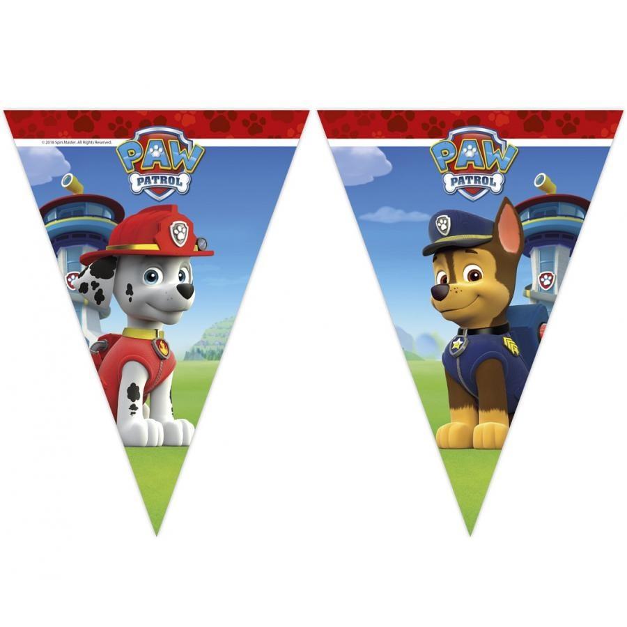 Flaggbanner, Paw patrol - 2,3m