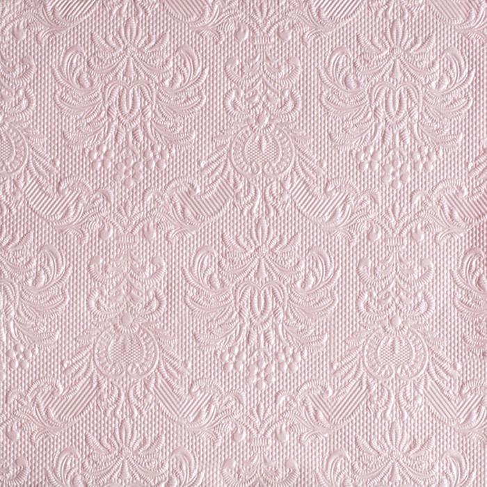 Servietter lunsj, elegance perlemor rosa – 15 stk