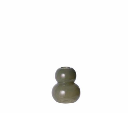 Lysestake til kronelys, calypso green - 10 cm