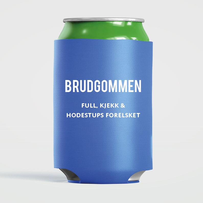 Bokskjøler - Brudgommen, full, kjekk & hodestups forelsket
