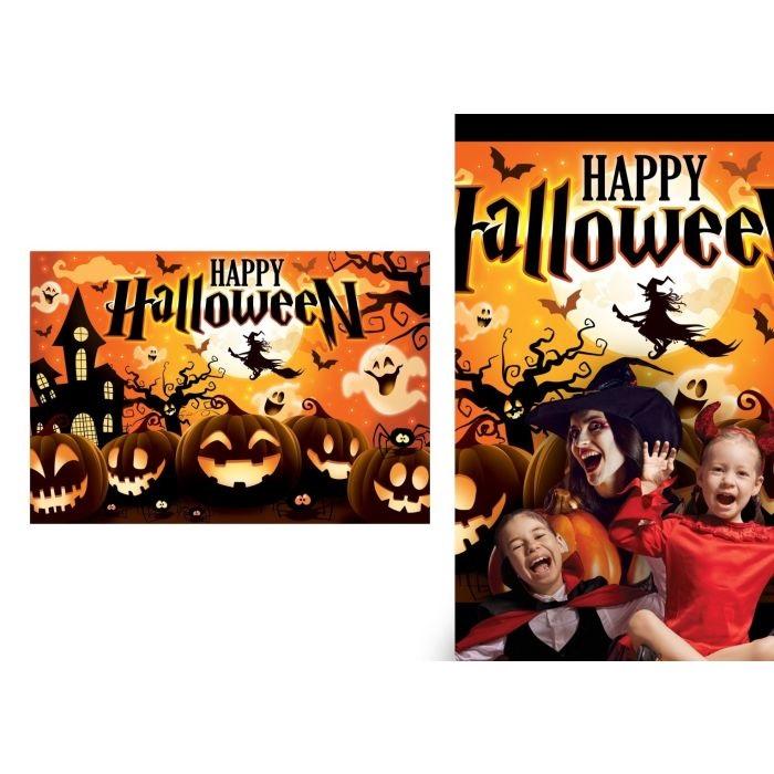 Gresskar, fotobakgrunn Halloween - 220cm