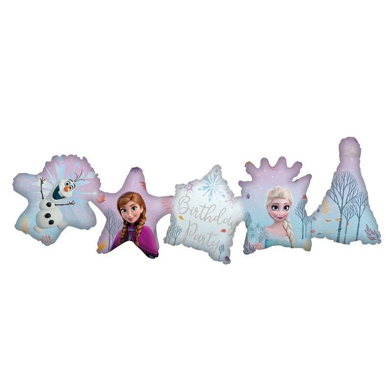 Folieballong banner - Frozen