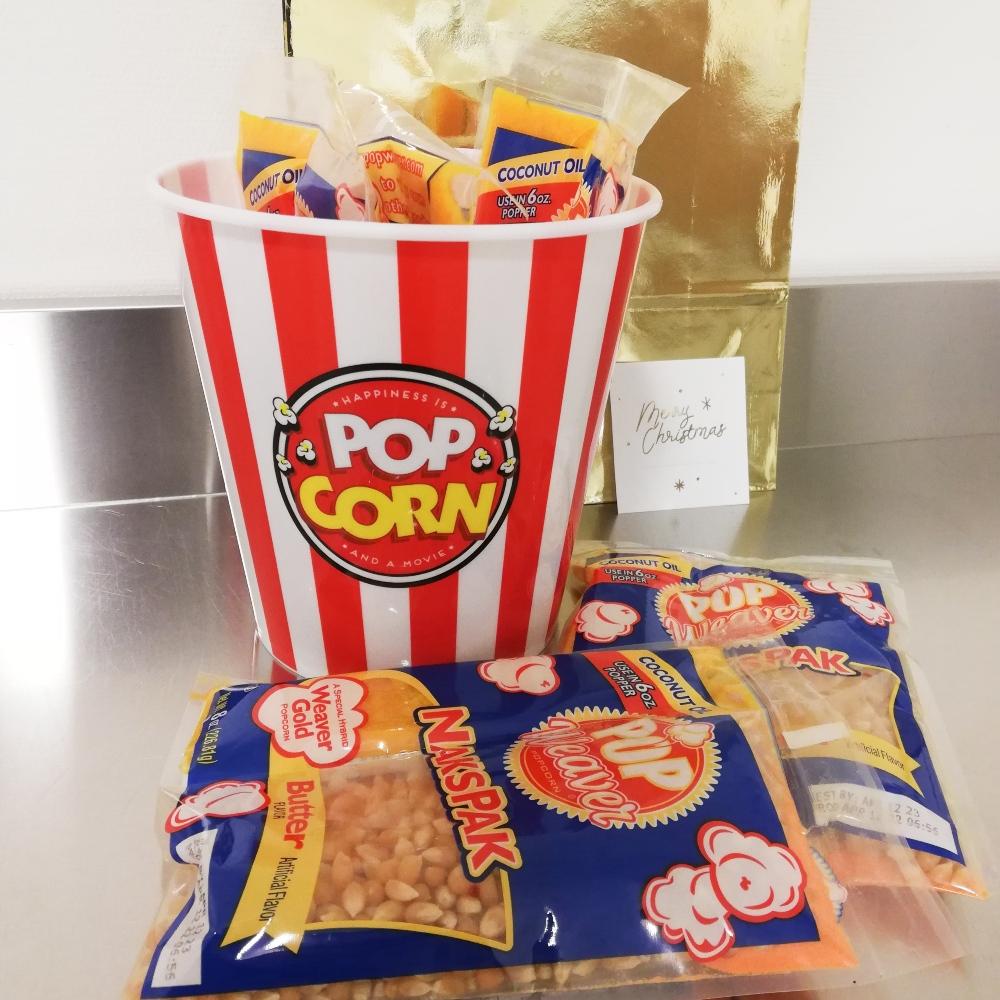 Gavepakke, kinopopcorn