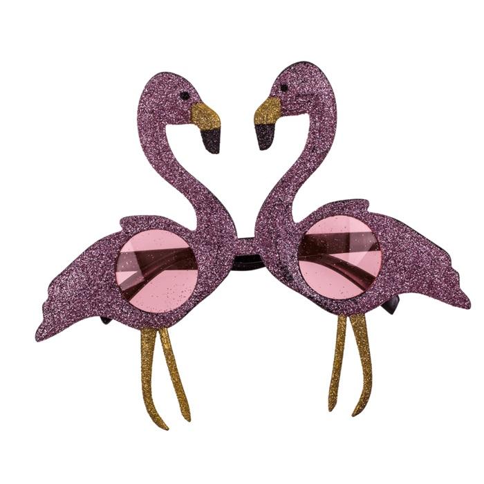 Brille - flamingo
