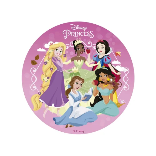 Spiselig kakebilde, Disney Prinsesser - 15,5cm