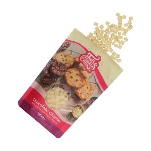 Chocolate chunks, Hvit sjokolade - 350g