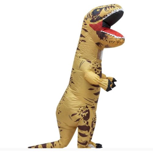 Oppblåsbart kostyme T-Rex dinosaur