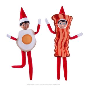 Egg og bacon drakter til rampenisser