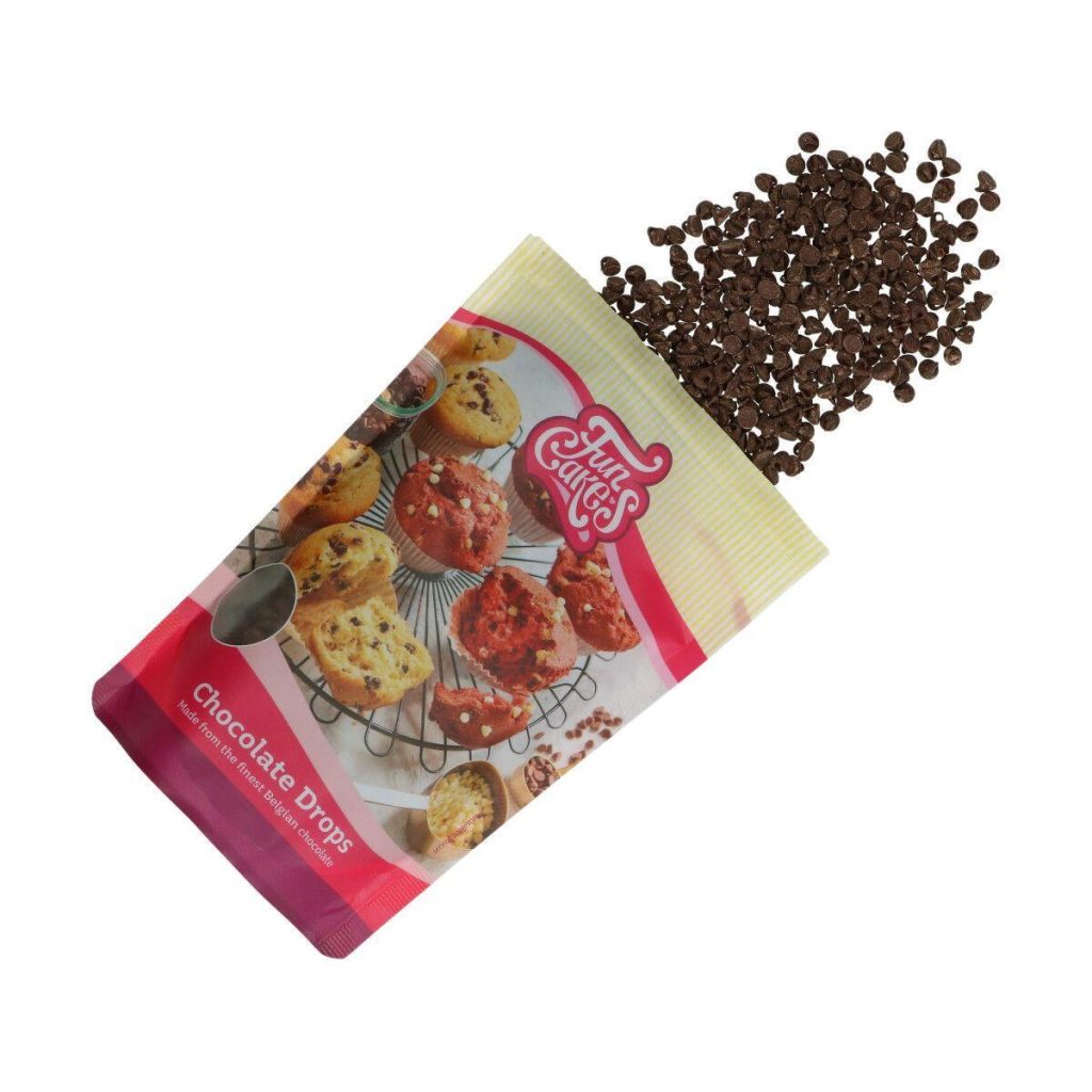 Chocolate drops, Mørk sjokolade - 350g
