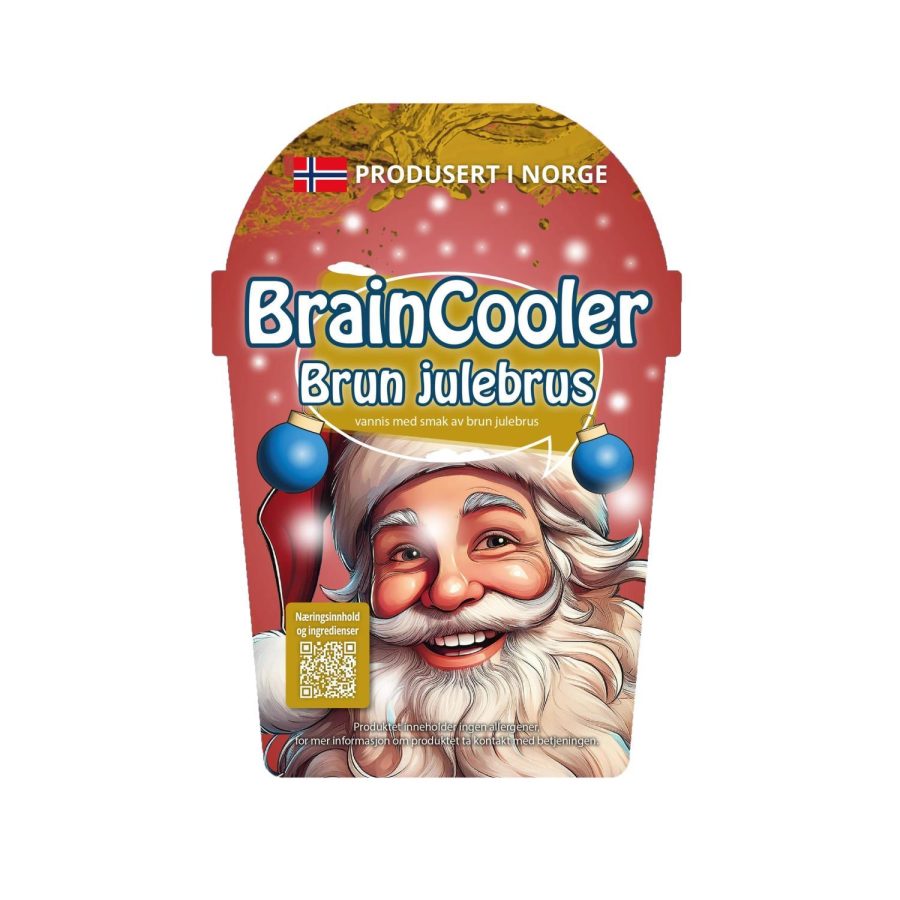BrainCooler slushessens - Julebrus brun, limited edition
