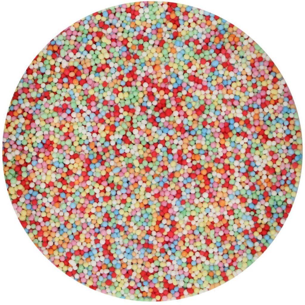 Strøssel sukkerperler mini - Fargemiks, glutenfri