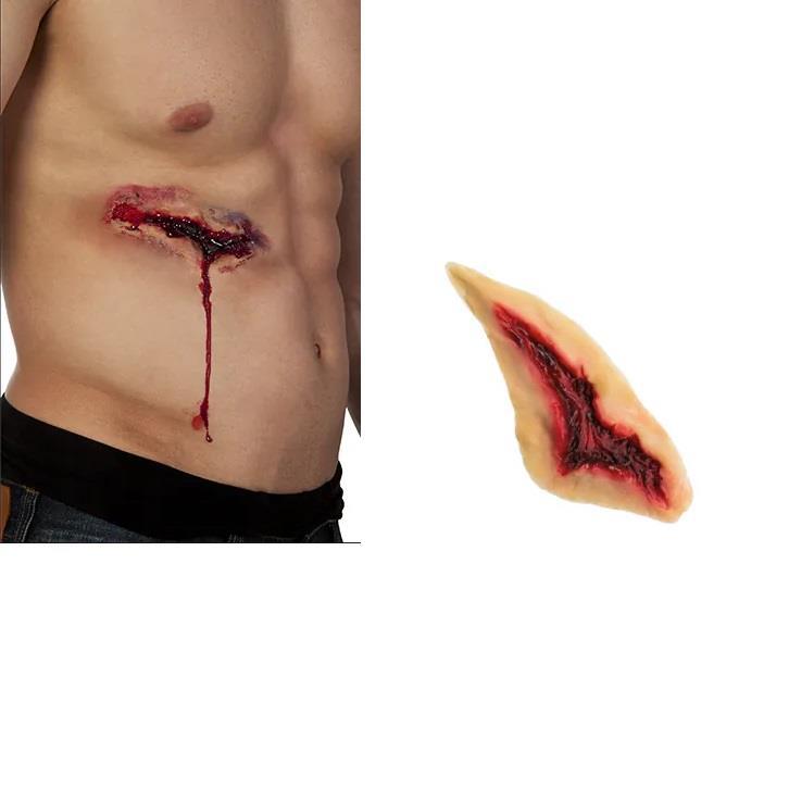 Falskt latexsår - Stort kutt