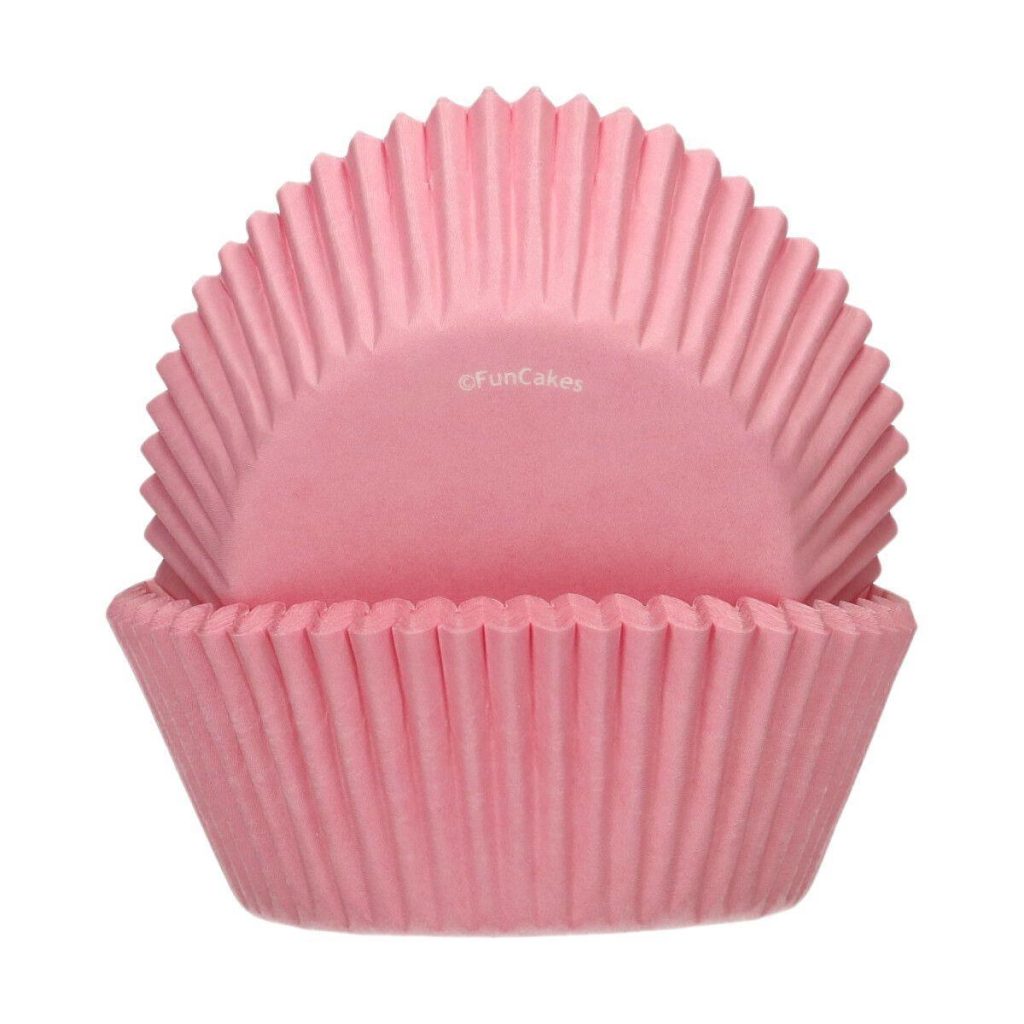 Cupcakeformer, lys rosa – 48 stk