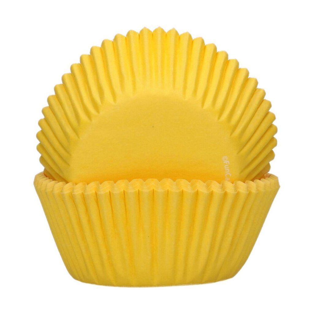 Cupcakeformer, gul - 48 stk