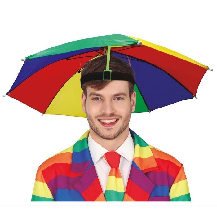 Paraplyhatt med farger